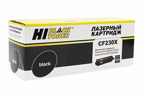 Картридж совместимый HP CF230X с чипом (3500k) Hi-Black Toner