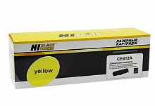 Картридж совместимый HP CE412A(305A) Yellow (2600k) Hi-Black Toner