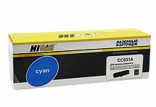 Картридж совместимый HP CC531A/Canon 718C Cyan (2800k) Hi-Black Toner